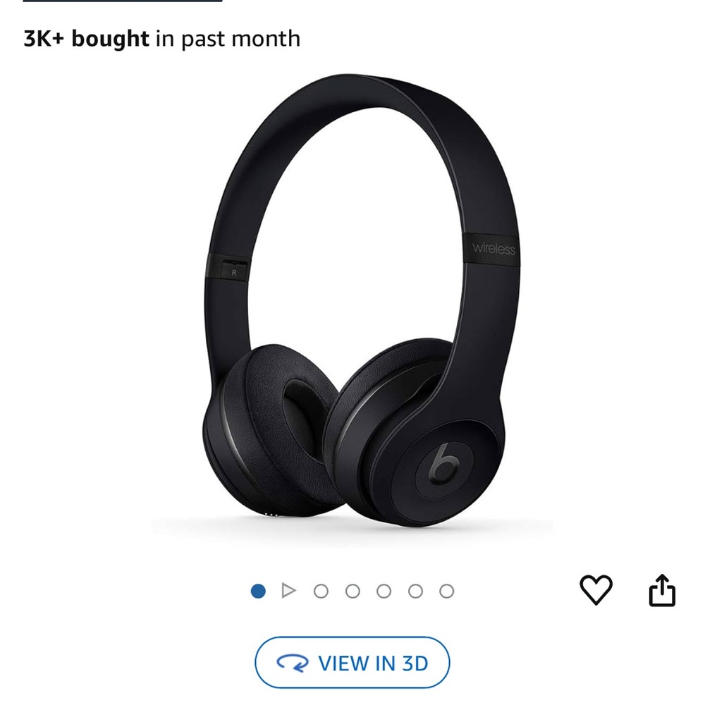 Beats Black Wireless Headphones